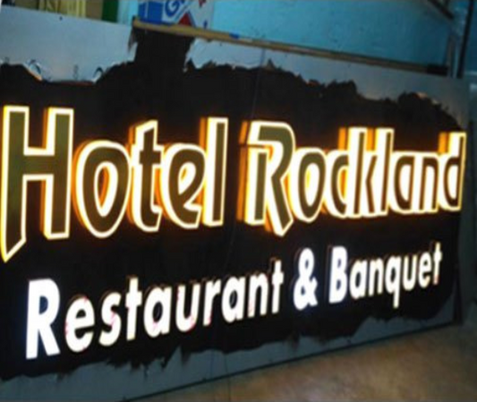 Acrylic Hotel LED Sign Board